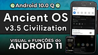 ROM AncientOS v3.5 CIVILIZATION | Android 10.0 Q | A ROM MAIS BONITA! COM VISUAL DO ANDROID 11!