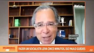 PAULO GUEDES : Você se torna um liberal ao longo de muitas décadas!