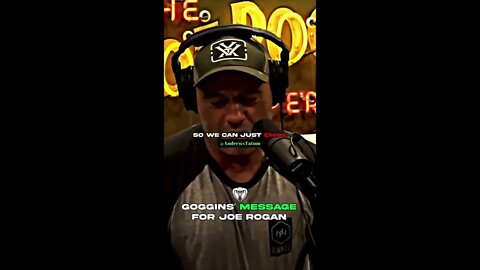 David Goggins B-Day message to Joe Rogan #foryou #fyp #motivation #podcast #fypシ