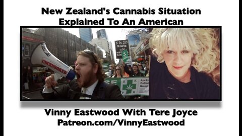 NZ's Cannabis Situation Explained To An American, Tere Joyce With Vinny Eastwood, 7 November 2017