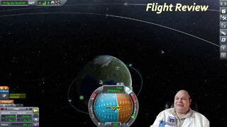 Flight Review: Placing a ComSat 'round the Mun in KSP - AOK Episode 13 clip