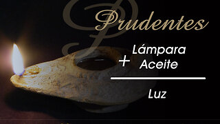 Lámpara + aceite = luz (TEMA 3 TRILOGÍA DE MATEO)