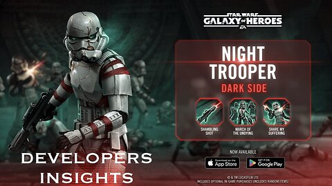 *NEW* Character Inbound: Night Trooper | Developers Insights