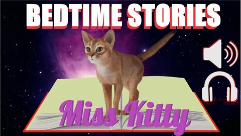 Bedtime Stories: Miss Kitty Kat |Soft Rain Sounds For Sleep