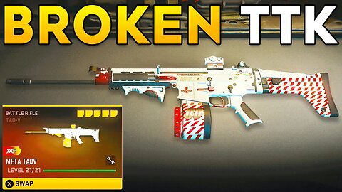 78 Kills w/ Broken TAQ-V in Warzone (its OP)