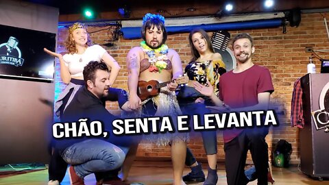 Comédia de Improviso - Chão, Senta e Levanta - IMPROVILIVE #04