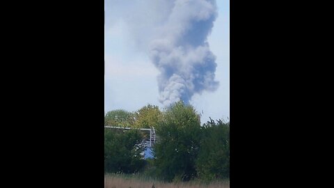 🔥Ammunition warehouse in temporarily occupied Sorokino, Lugansk region