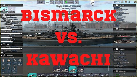 Bismarck vs. 4 Kawachi