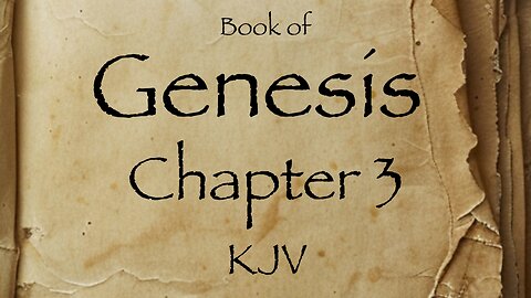 KJV, Bible, Genesis, Chapter 3