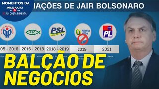 A filiação de Bolsonaro ao PL | Momentos da Análise Política na TV 247