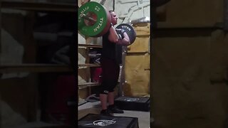 160 kg / 352 lb - Low Block Clean