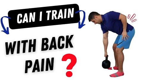 Can I train with lower back pain, disc bulges or herniated disk?