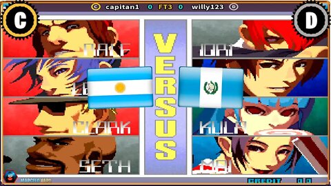 The King of Fighters 2001 (capitan1 Vs. willy123) [Argentina Vs. Guatemala]