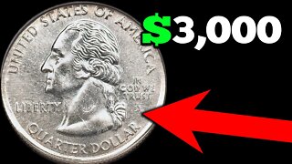 Modern State Quarter Error Coins Worth A LOT more than 25 Cents!