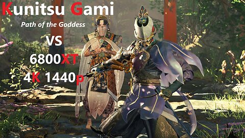 Kunitsu Gami : Path of the Goddess 6800XT 5700x3D 4K 1440p