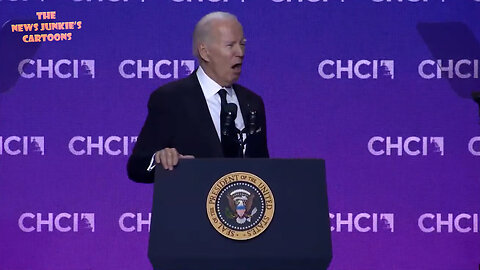 Biden praises "Congressional Black Caucus" in remarks to the Congressional Hispanic Caucus.