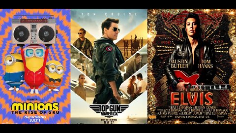 Minions: The Rise of Gru, Top Gun: Maverick, Elvis = Box Office Movie Mashup