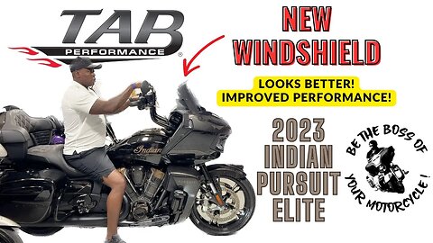 Windshield Upgrade For My 2023 Indian Pursuit Elite - So Much Better In Every Way!