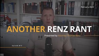 Tom Renz | Are We at War?