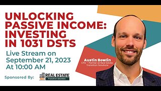 Unlocking Passive Income: Investing in 1031 DSTS