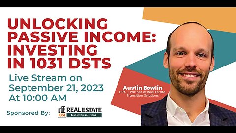 Unlocking Passive Income: Investing in 1031 DSTS