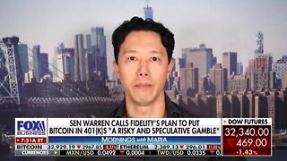John Wu on Sen. Warren pushing back on bitcoin in 401(k)