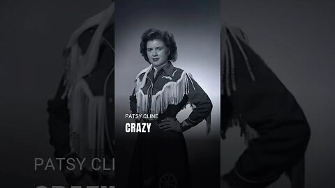 Patsy Cline • Crazy (lyric video) #Shorts