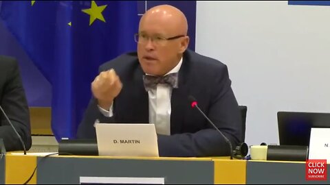 DR. DAVID MARTIN at European Parliament - Covid Is Genocide, A Biological Warfare Crime