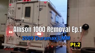 Duramax LMM Knocking Pt.2: Allison Transmission Removal Ep.1