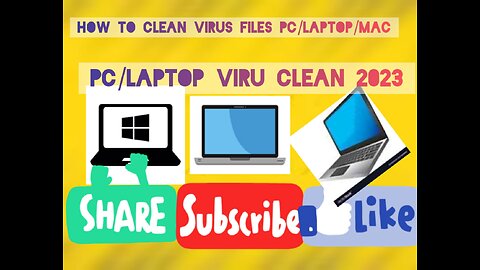 How To Clean PC/LAPTOP Virus files Delete Today Sep 2023