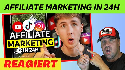 Wie du mit Affiliate Marketing in 24h Geld verdienst| (als Anfänger) Michael reagiert auf MarcIt