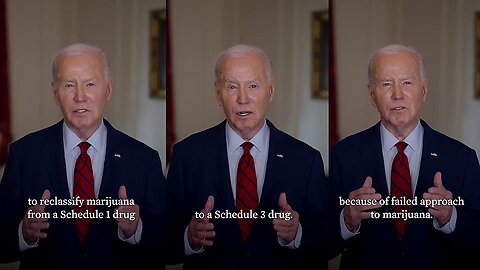 Biden does the 1st good thing of his Presidency: Reclassifies Marijuana from Schedule I to III 🚬📜⚖