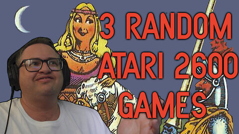 3 RANDOM ATARI 2600 GAMES - Episode 1