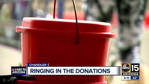 Chandler man has collected $32,000 ringing bell for Salvation Army