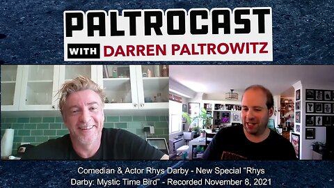 Rhys Darby interview with Darren Paltrowitz