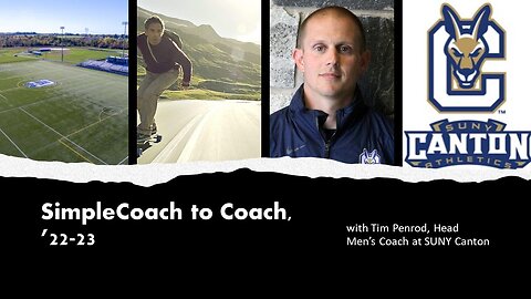 A SimpleCoach to Coach Interview with Tim Penrod, Head Men's Coach at SUNY Canton