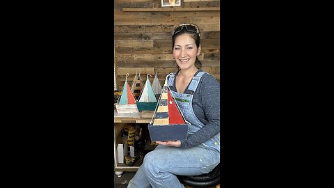 Making wooden sailboats with a microjig sled