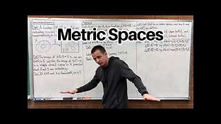 Lecture 16 (Topology) Metric Spaces