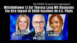 Whistleblower Lt Col Theresa Long MD Discusses The Dire Impact Of COVID Vaccines On U.S. Pilots