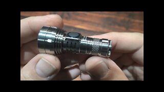 Lumintop GT Nano Titanium Key Chain Flashlight Kit Review!