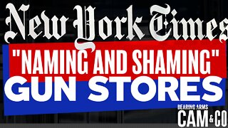 NY Times tries to "name and shame" gun stores