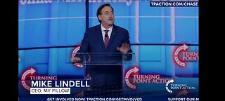 Mike Lindell At TPaction's People's Convention in Detroit Michigan during June 2024