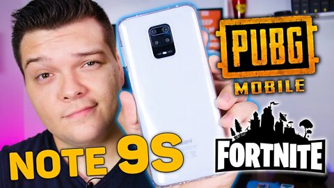 Redmi Note 9S - RODA DE BOA? FORTNITE e PUBG GAME TESTE!