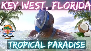 Snorkeling In Key West Florida at Smathers Beach | Florida Keys is a Tropical Caribbean Paradise 🌴