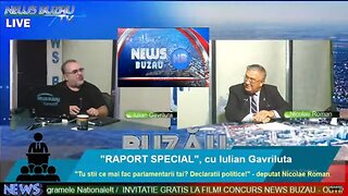 LIVE - TV NEWS BUZAU - "RAPORT SPECIAL" cu Iulian Gavriluta "Voi stiti ce mai fac parlamentarii vos