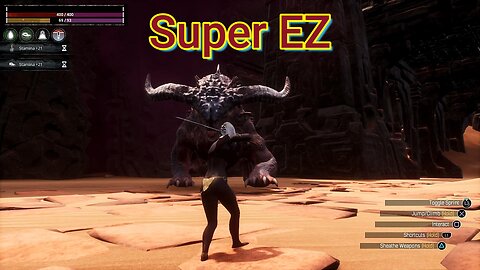 Conan Exiles beginners guide big Busty vs the Red Mother super EZ #boosteroid #conanexiles