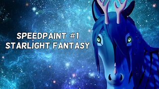 [SAI] Speedpaint #1 Starlight Fantasy