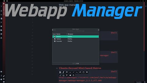 Quick Look At Webapp Manager For Linux