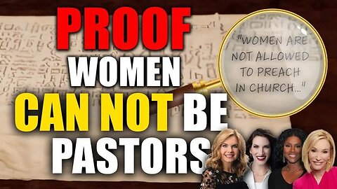 Can Women Be Pastors?