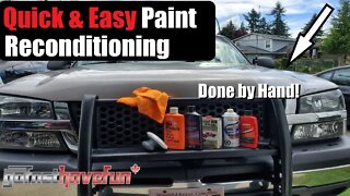 Reconditioning Automotive Paint, removing embedded dirt by hand (MPT Classic) | AnthonyJ350